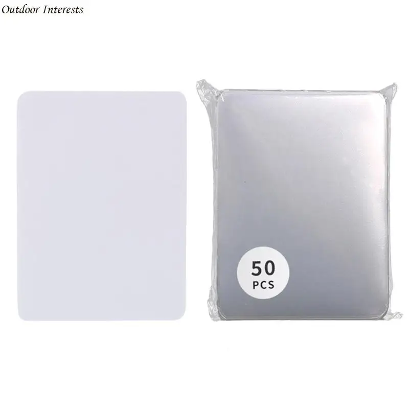 50Pcs Card Sleeves Deck Card Protectors for Baseball Cards, Sports, Game Cards 400C
50Pcs Card Sleeves Deck Card Protectors for Baseball Cards, Sports, Game Cards 400C