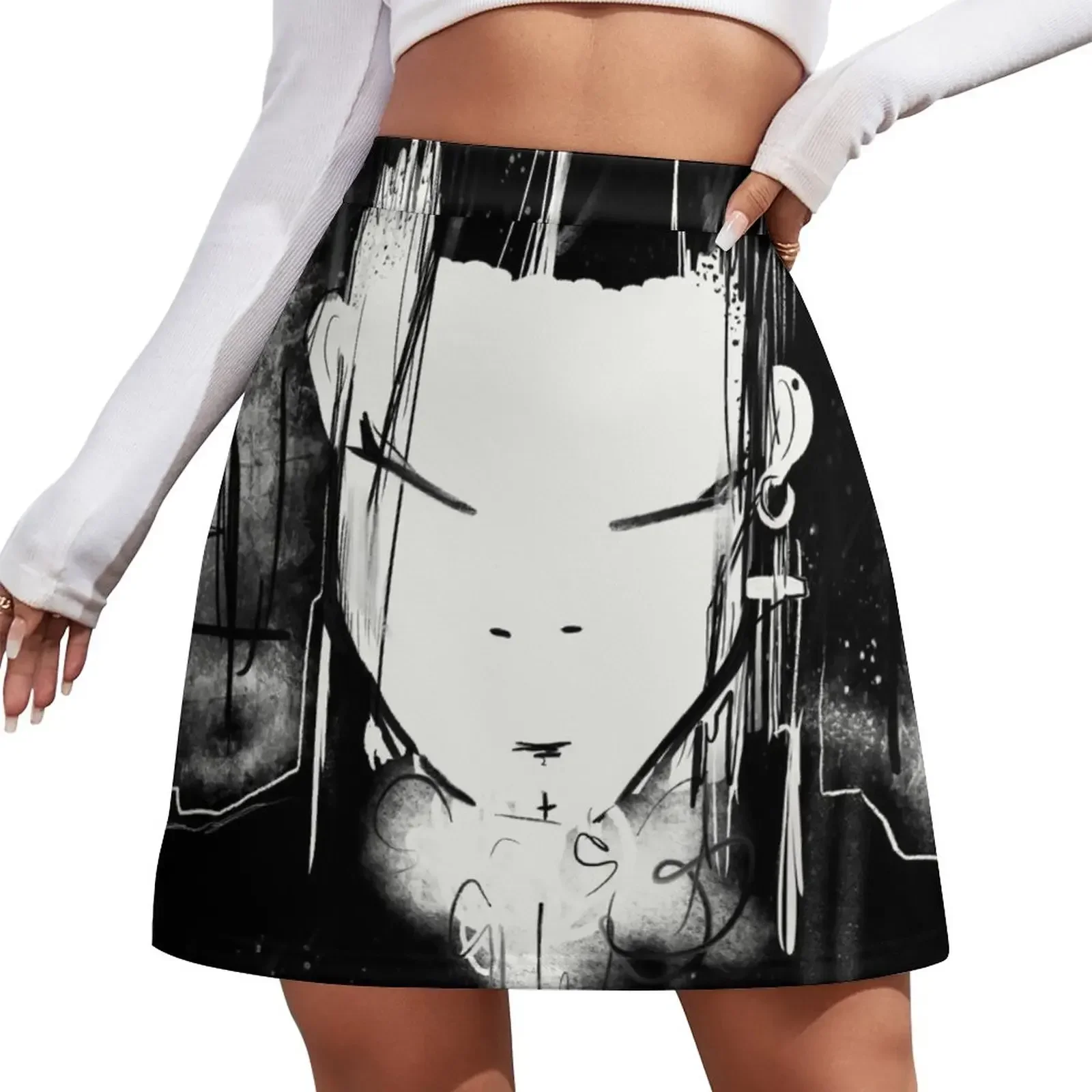 Goth Mini Skirt fashion Woman short skirt elegant skirts for women
Goth Mini Skirt fashion Woman short skirt elegant skirts for women