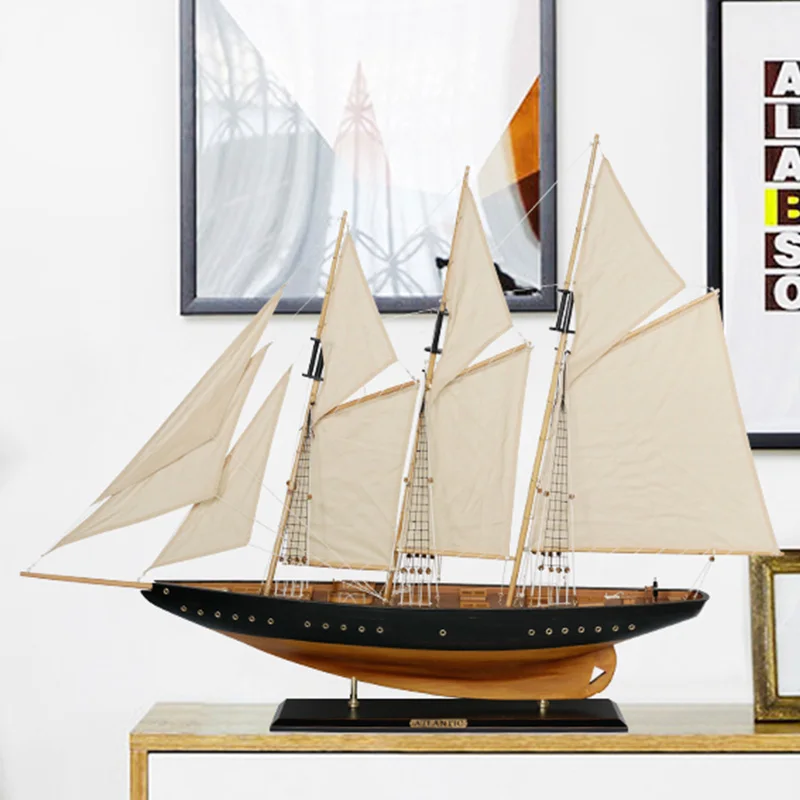 Atlantic Vintage Mediterranean Style Solid Wood Sailing Model Home Living Room Decoration Decoration Decoration Annual Conferenc
Atlantic Vintage Mediterranean Style Solid Wood Sailing Model Home Living Room Decoration Decoration Decoration Annual Conferenc