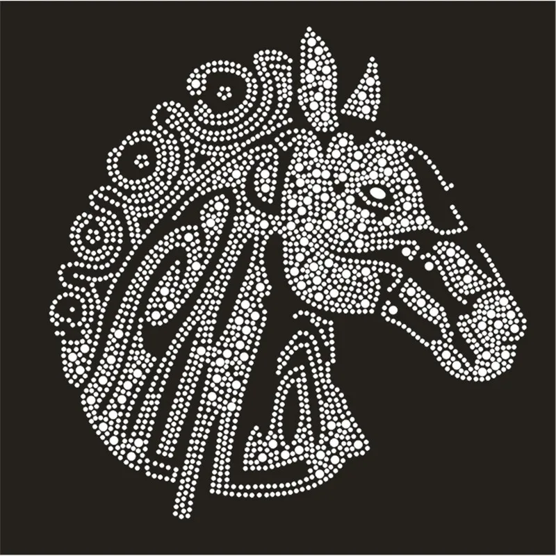Custom Horse Rhinestone Patch for Man's Tops, Crystal Iron On Transfers, Hot Fix Strass Stickers, Glitter Crafts
Custom Horse Rhinestone Patch for Man's Tops, Crystal Iron On Transfers, Hot Fix Strass Stickers, Glitter Crafts