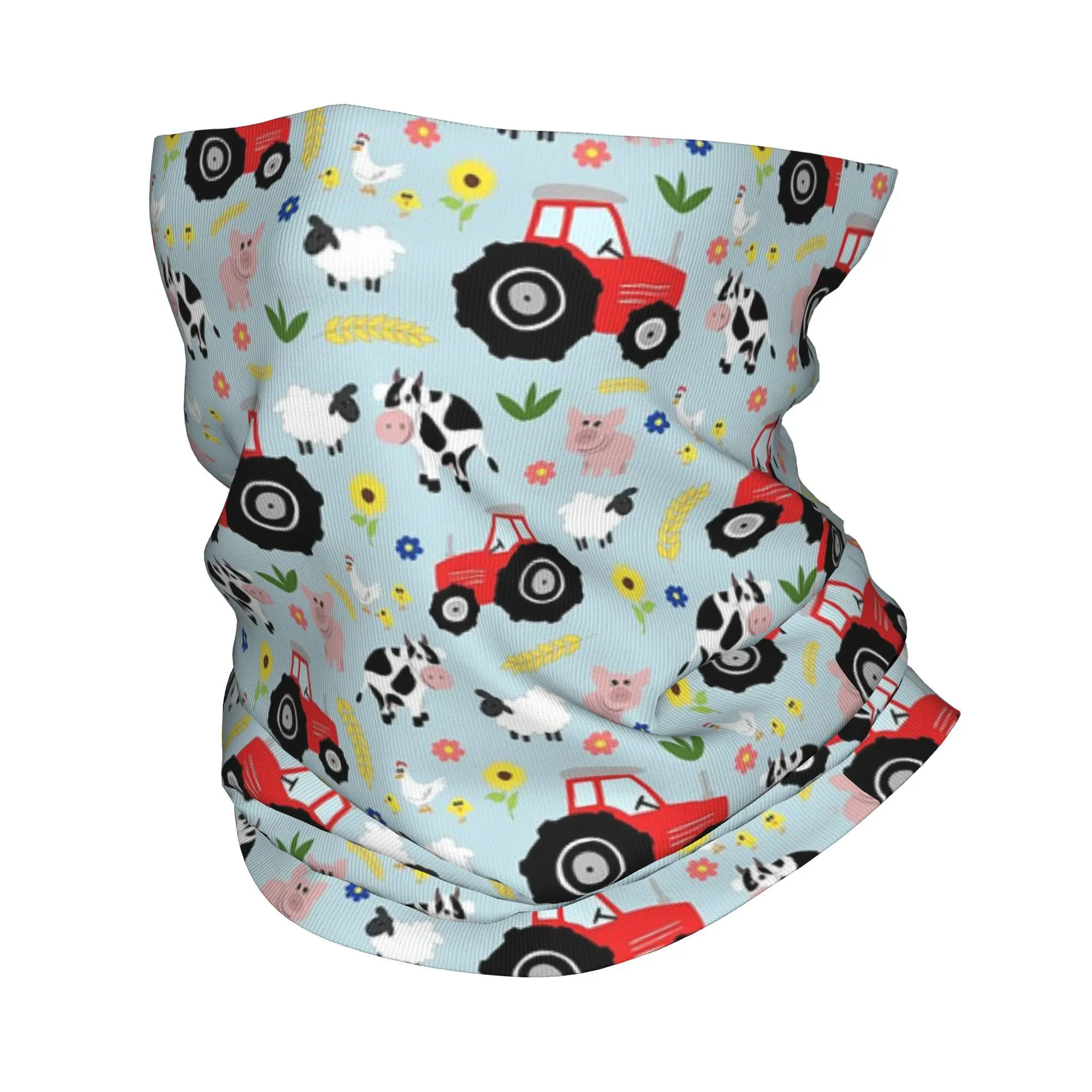 Милый детский красный трактор с рисунком сельскохозяйственных животных, бандана с мультяшным рисунком, шарф для лица с принтом, универсальный велосипедный шарф, походный, рыбалка
Милый детский красный трактор с рисунком сельскохозяйственных животных, бандана с мультяшным рисунком, шарф для лица с принтом, универсальный велосипедный шарф, походный, рыбалка