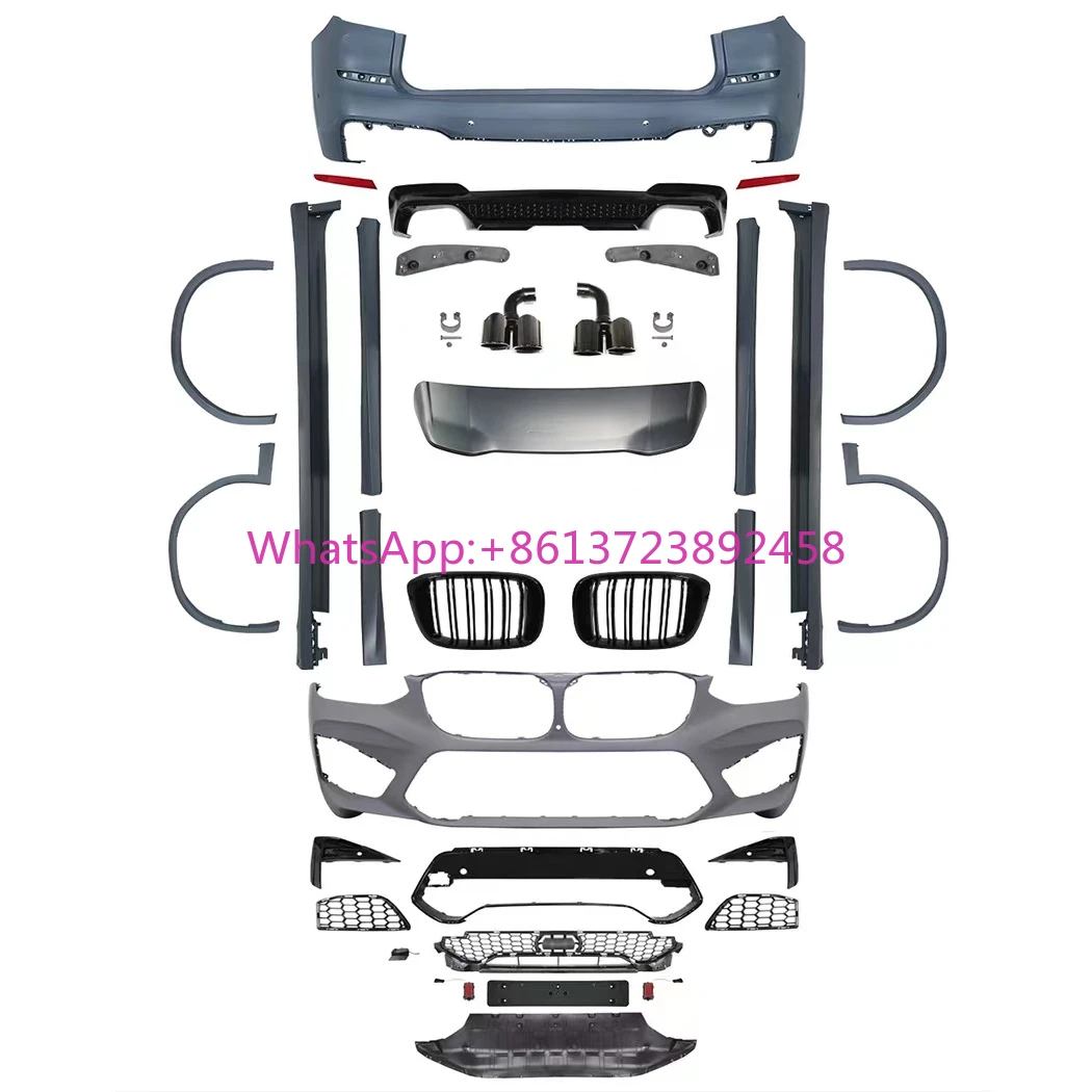 China Top Quality Car Parts Body Kits Parts X3 G08 Upgrade to G08M Front Rear Bumper Side Skirt Full Body Kits
China Top Quality Car Parts Body Kits Parts X3 G08 Upgrade to G08M Front Rear Bumper Side Skirt Full Body Kits