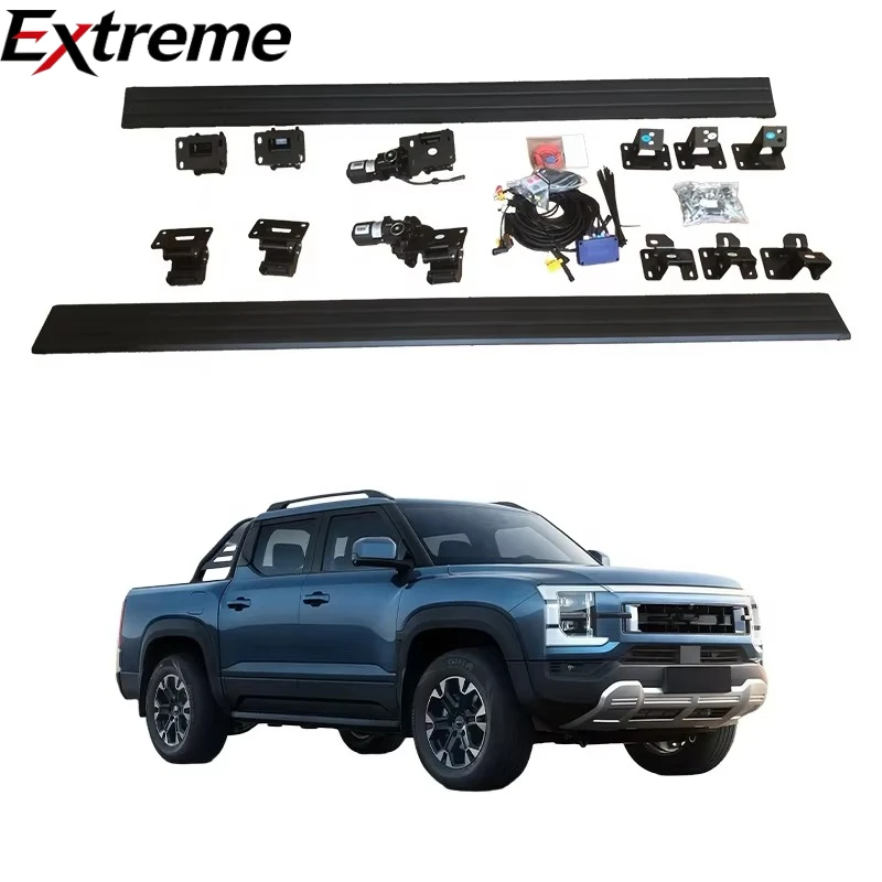 Noble Factory Hot Sale Pickup Truck Power Step Aluminum Alloy Car Power Running Board for BYD Shark 6 Electric Side Step
Noble Factory Hot Sale Pickup Truck Power Step Aluminum Alloy Car Power Running Board for BYD Shark 6 Electric Side Step