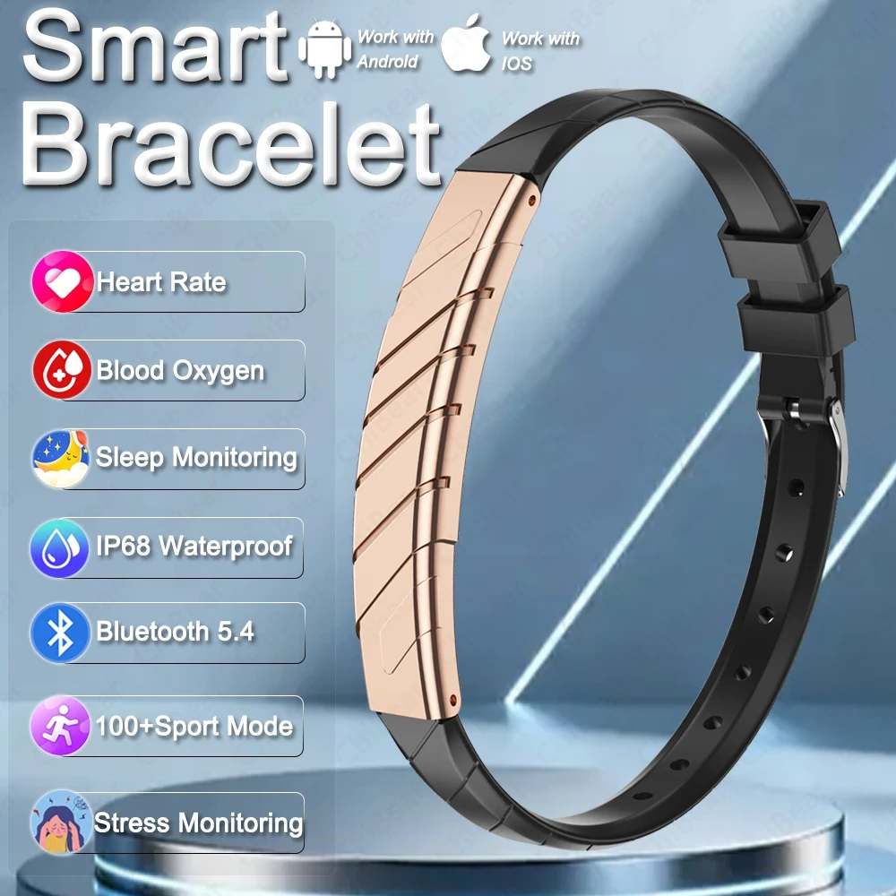 2026New Ultra-Slim Smart Bracelet Women 24-Hour Health Monitoring Blood Oxygen 100+Sport Mode Heart Rate Smart Bracelet Women
2026New Ultra-Slim Smart Bracelet Women 24-Hour Health Monitoring Blood Oxygen 100+Sport Mode Heart Rate Smart Bracelet Women