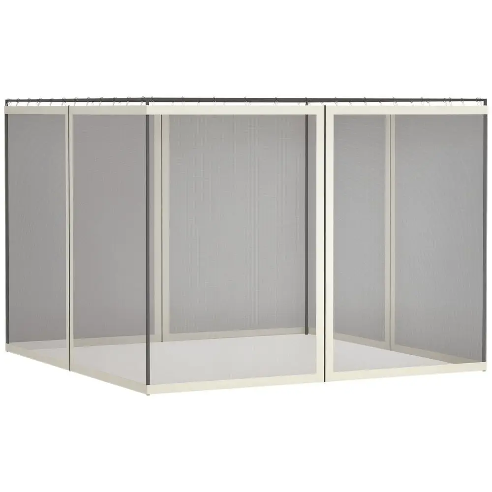 10 x 13 Universal Replacement Mesh Sidewall Netting for Patio Gazebos and Canopy Tents with Zippers, Sidewall Only, White
10 x 13 Universal Replacement Mesh Sidewall Netting for Patio Gazebos and Canopy Tents with Zippers, Sidewall Only, White