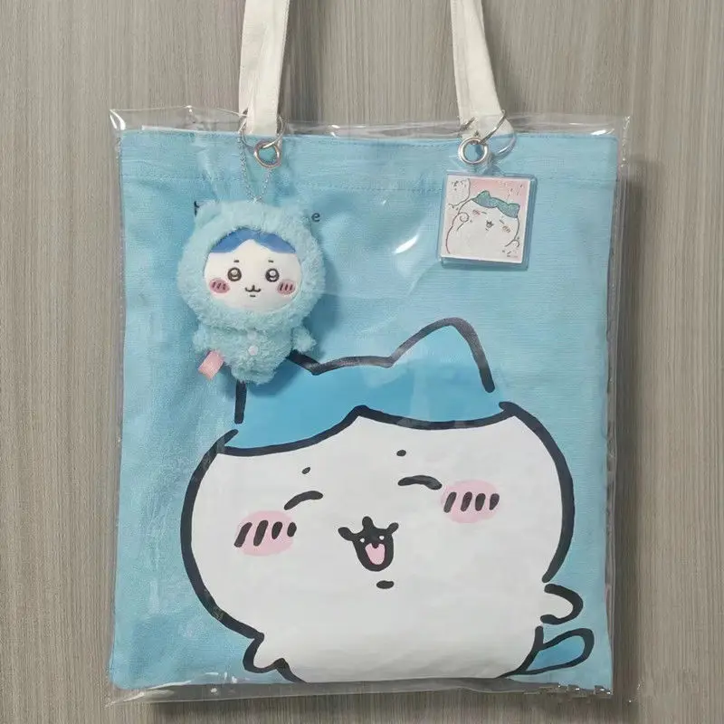 Hachiware Canvas Bag Cute Cartoon Fashion Environment Protection Handbag Convenient Commute High-capacity Shoulder Bag
Hachiware Canvas Bag Cute Cartoon Fashion Environment Protection Handbag Convenient Commute High-capacity Shoulder Bag