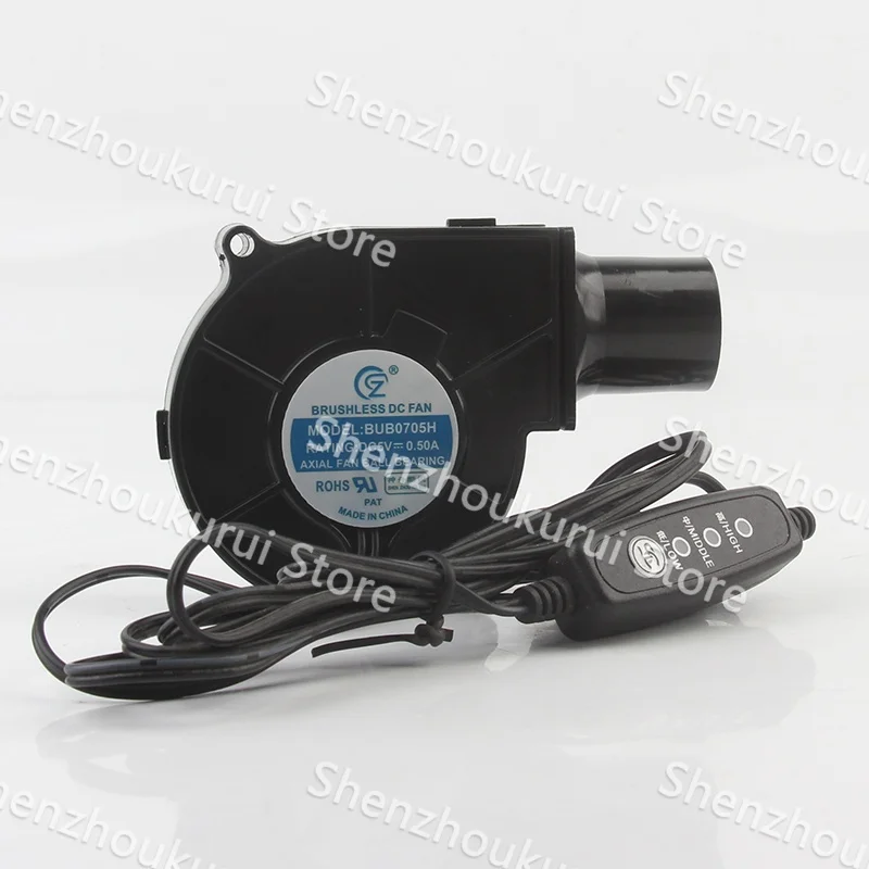 High-quality DC 5V 0.50A 7530 UB0705H Barbecue Oven Wood Stove Portable Low Noise USB Turbine Centrifugal Blower Bcooling fan
High-quality DC 5V 0.50A 7530 UB0705H Barbecue Oven Wood Stove Portable Low Noise USB Turbine Centrifugal Blower Bcooling fan