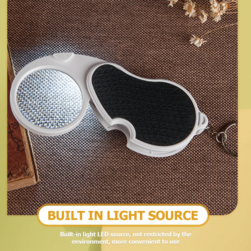 Led Lighted Magnifying Glass Folding Pocket Magnifier For Reading Crafts Inspection Jewelry Appraisal Lightweight Portable
Led Lighted Magnifying Glass Folding Pocket Magnifier For Reading Crafts Inspection Jewelry Appraisal Lightweight Portable