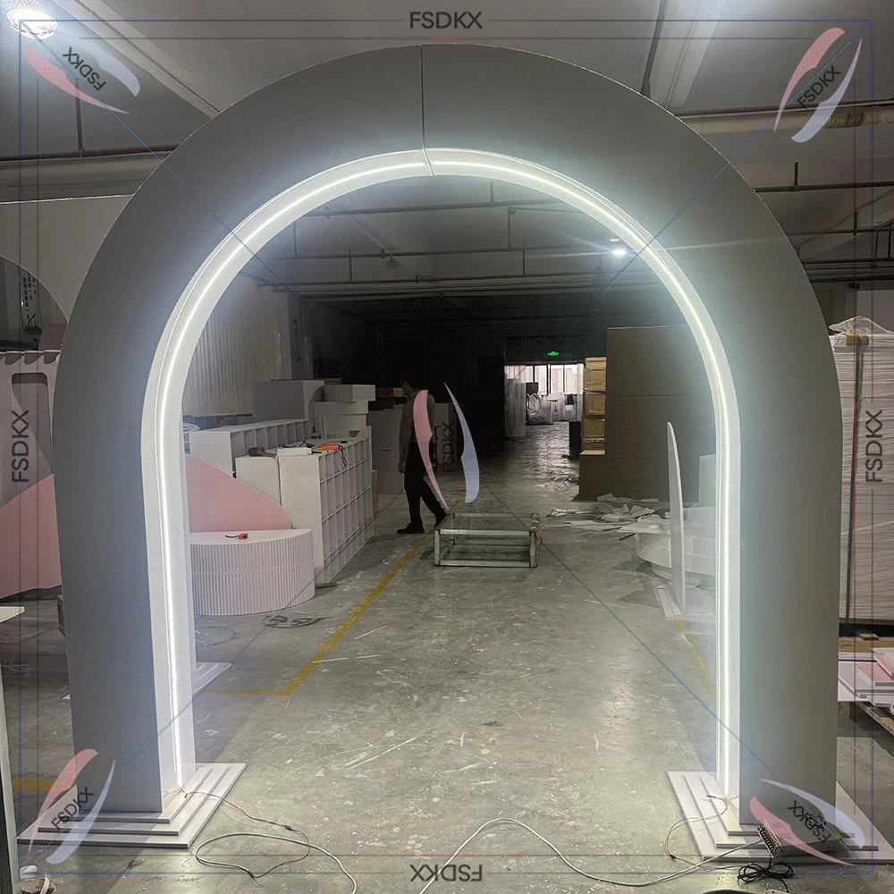 New Design PVC Wedding Round Arch Backdrop Stage Backdrop Decoration Ceremony
New Design PVC Wedding Round Arch Backdrop Stage Backdrop Decoration Ceremony