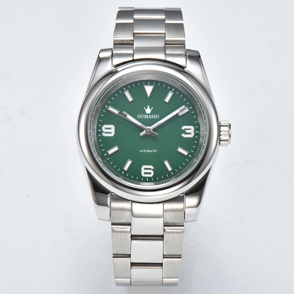 NH35 Watch 39mm case Watch Luxury men's Watch sapphire glass for NH35 Automatic mechanical Movement Men's watch
NH35 Watch 39mm case Watch Luxury men's Watch sapphire glass for NH35 Automatic mechanical Movement Men's watch