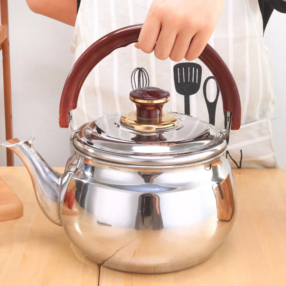 Whistle Kettle for Camping Stovetop Boiling Water Classic Gas Pot Stainless Steel
Whistle Kettle for Camping Stovetop Boiling Water Classic Gas Pot Stainless Steel