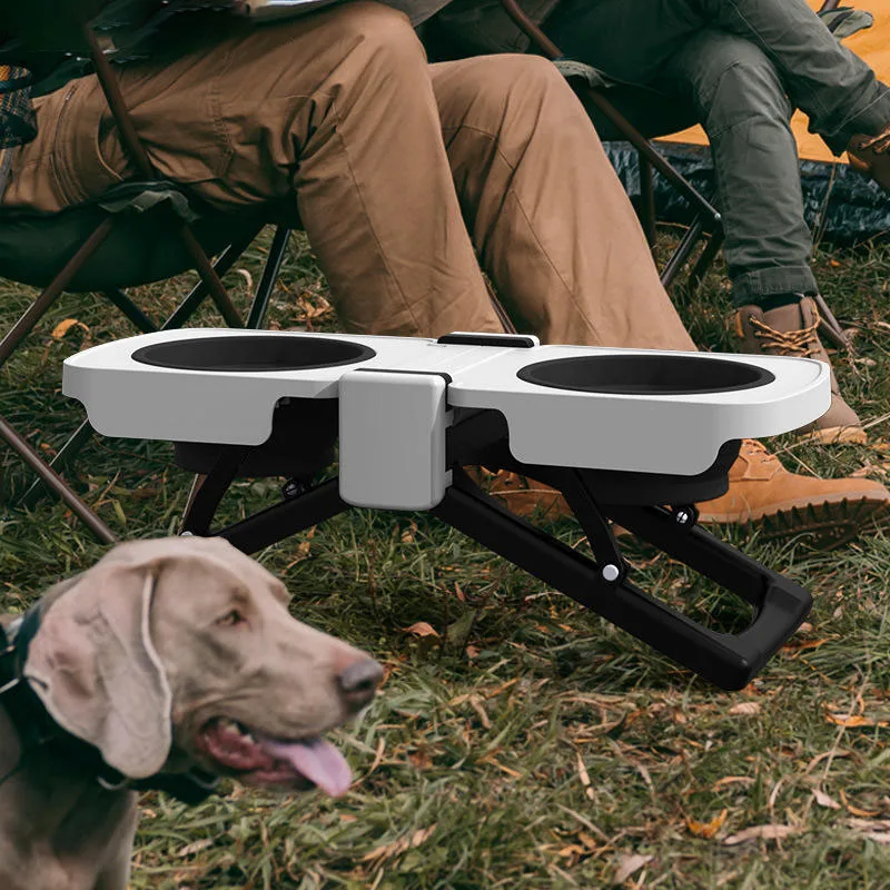 Portable folding outdoor pet dining table, dog bowl, large capacity dual pet bowl, outdoor dog bowl, animal dining table bowl
Portable folding outdoor pet dining table, dog bowl, large capacity dual pet bowl, outdoor dog bowl, animal dining table bowl