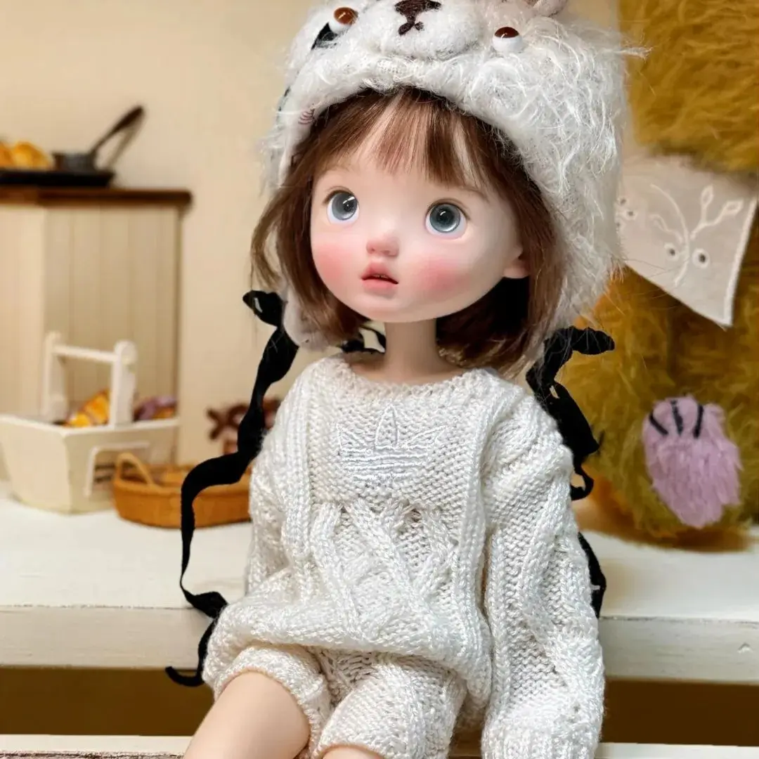 BJD doll 1/6 set Xiao Kui cute girl beautiful cartoon high-grade resin toy birthday gift doll in discount with movable
BJD doll 1/6 set Xiao Kui cute girl beautiful cartoon high-grade resin toy birthday gift doll in discount with movable