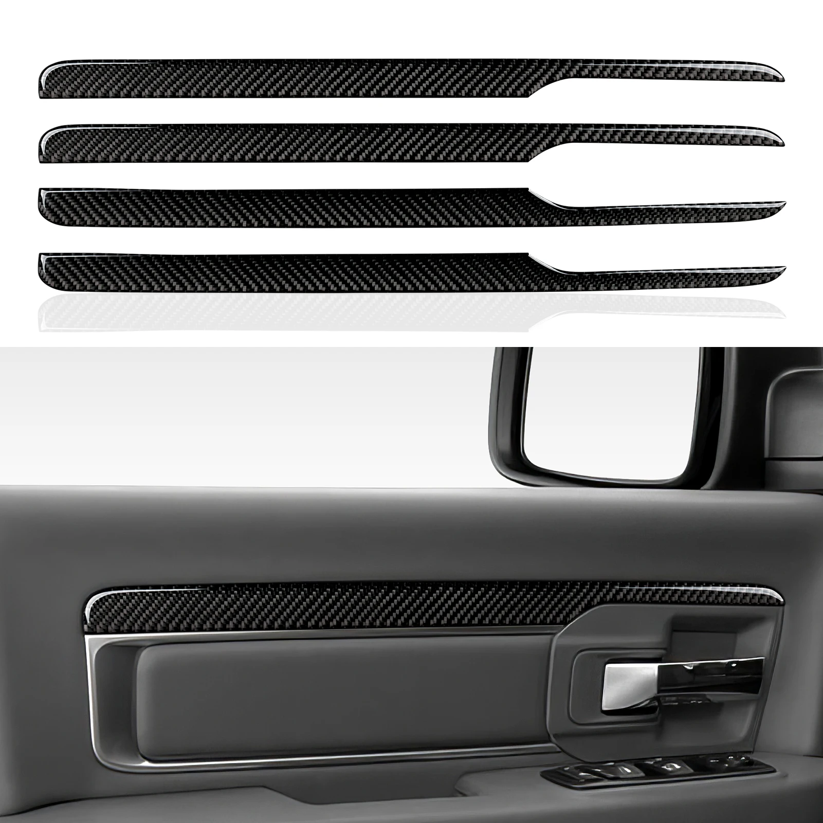 Car Doors Decor Panel Decals for 2013 2014 2015 2016 2017 2018 Dodge Ram Accessories Carbon Fiber Interior Stickers
Car Doors Decor Panel Decals for 2013 2014 2015 2016 2017 2018 Dodge Ram Accessories Carbon Fiber Interior Stickers