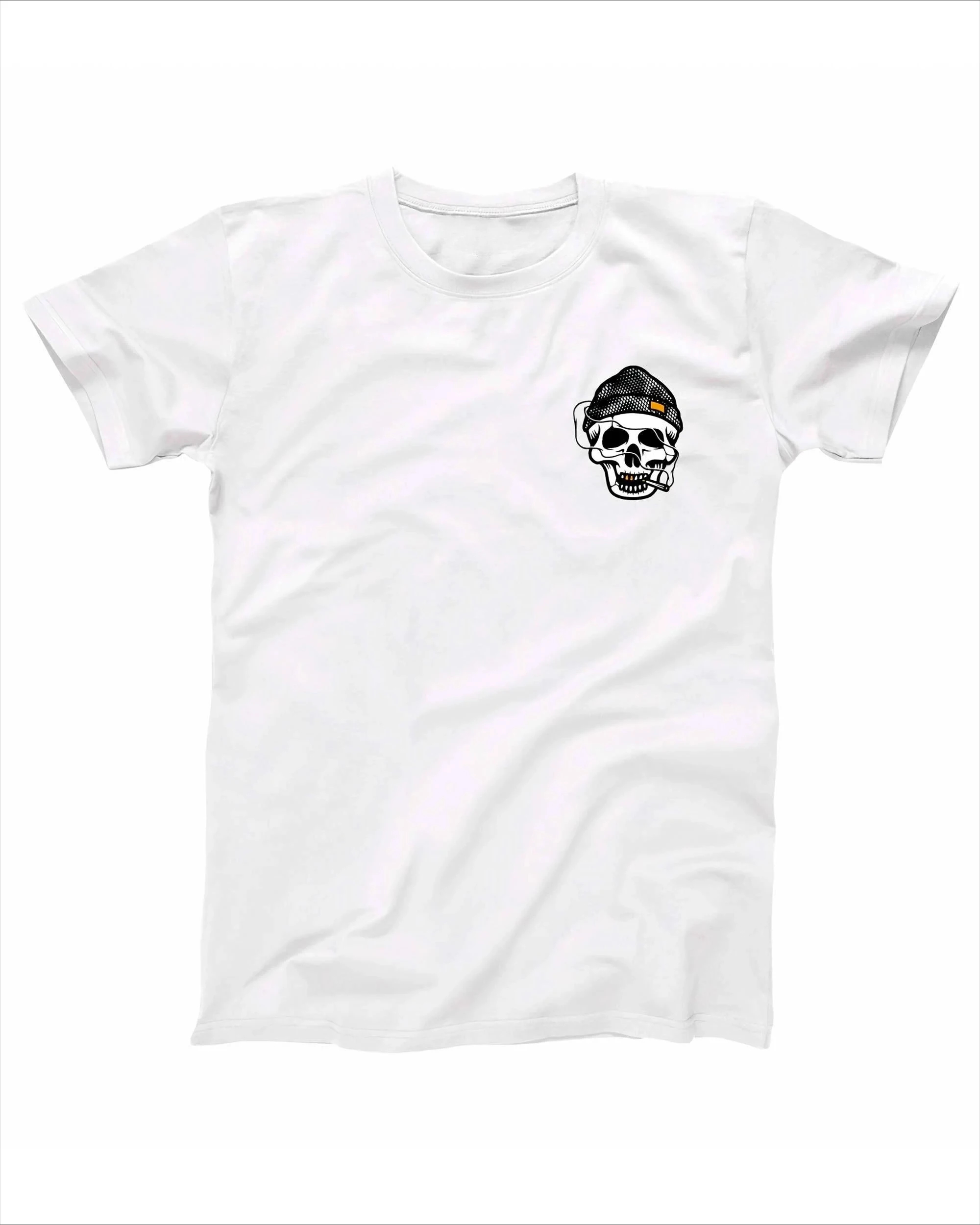 Smoker Skull Tête De Mort Cigarette Peripheral Trend Printing Summer Luxury Brand Cotton Men's and Women's T-shirt Short Sleeve
Smoker Skull Tête De Mort Cigarette Peripheral Trend Printing Summer Luxury Brand Cotton Men's and Women's T-shirt Short Sleeve