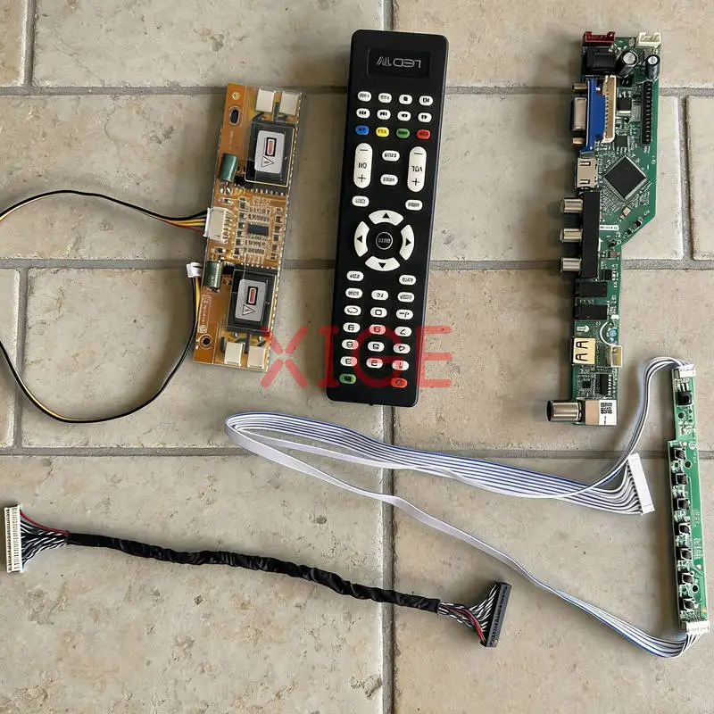 For M201P1-L01 M201P1-L03 LCD Matrix Panel Controller Drive Board DIY Kit 4-CCFL 1400*1050 1400x1050 LVDS 30-Pin HDMI+VGA+AV+USB
For M201P1-L01 M201P1-L03 LCD Matrix Panel Controller Drive Board DIY Kit 4-CCFL 1400*1050 1400x1050 LVDS 30-Pin HDMI+VGA+AV+USB