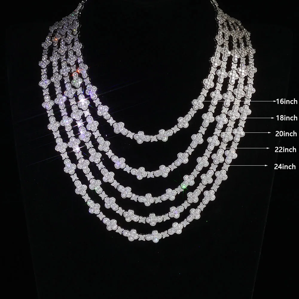 HipHop Iced Out Jewelry New Style Shiny Diamond Cross Link Chain Women Full Pave Zircon Gold Plated Flower Chain Choker Necklace
HipHop Iced Out Jewelry New Style Shiny Diamond Cross Link Chain Women Full Pave Zircon Gold Plated Flower Chain Choker Necklace