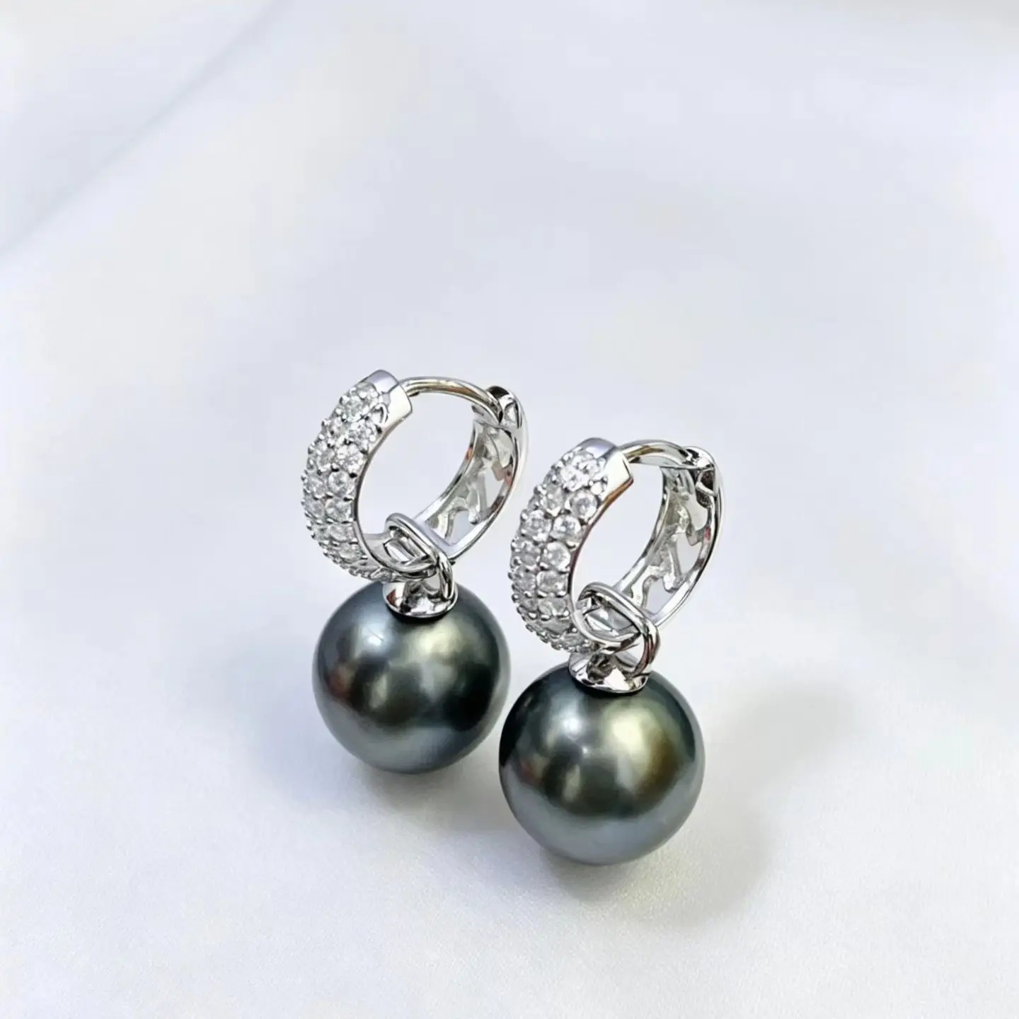 S925 Sterling Silver Earrings Mount Findings Settings Base Mounting Parts Accessory Fittings for 8-10mm Pearls
S925 Sterling Silver Earrings Mount Findings Settings Base Mounting Parts Accessory Fittings for 8-10mm Pearls