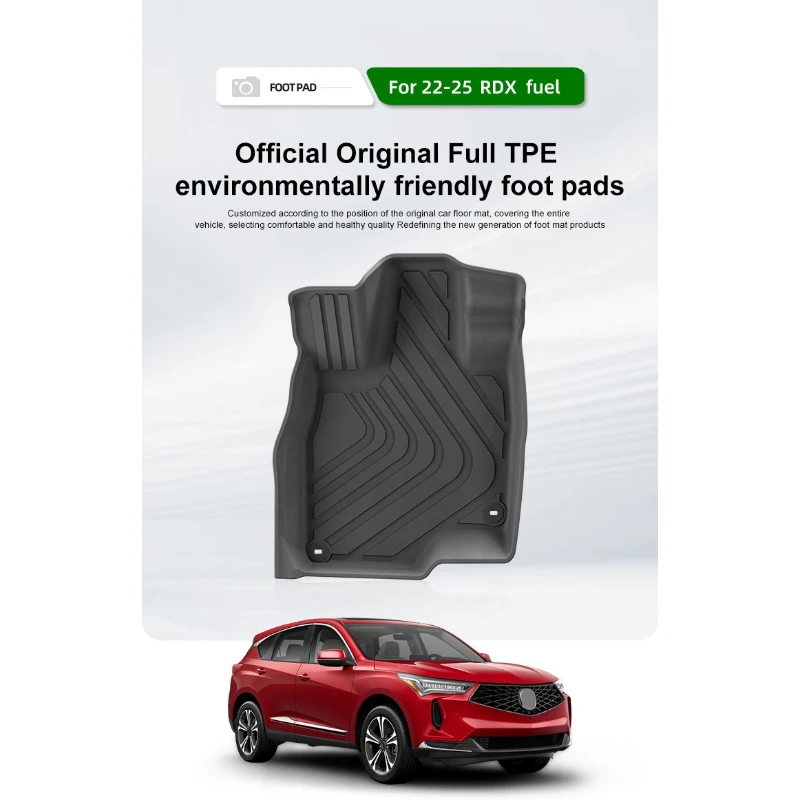Suitable for 2022-2025 Acura RDX car floor mats, all environmentally friendly TPE floor mats, trunk mats
Suitable for 2022-2025 Acura RDX car floor mats, all environmentally friendly TPE floor mats, trunk mats
