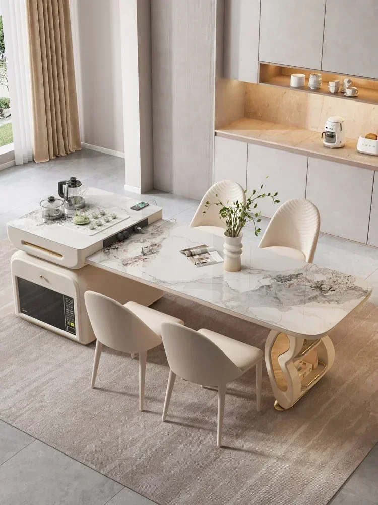 Integrated, scalable, modern, and simple household multifunctional electromagnetic stove folding dining table
Integrated, scalable, modern, and simple household multifunctional electromagnetic stove folding dining table