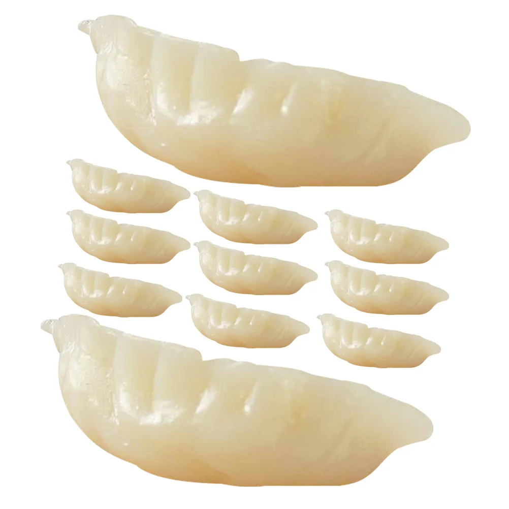 12pcs Mini Simulation Dumplings Realistic Fake Food For Kitchen Home Decor Party Photography Prop Educational
12pcs Mini Simulation Dumplings Realistic Fake Food For Kitchen Home Decor Party Photography Prop Educational