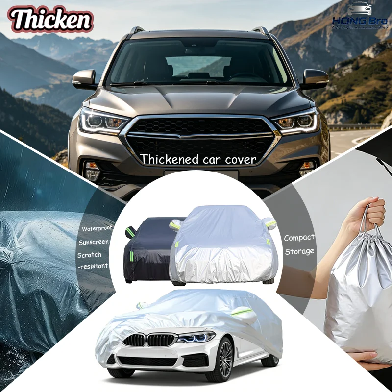 For SsangYong G4 Rexton 2018-2024 Full Car Cover Oxford Cloth, Outdoor Sun & UV Protection, Rain/Snow/Dust
For SsangYong G4 Rexton 2018-2024 Full Car Cover Oxford Cloth, Outdoor Sun & UV Protection, Rain/Snow/Dust