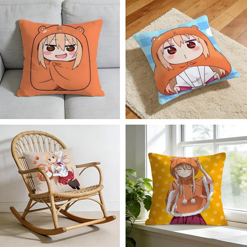 Аниме «Химоуто!» Наволочка Umaru-chan Doma Umaru из короткого плюша для кровати, дивана, автомобиля, можно стирать.
Аниме «Химоуто!» Наволочка Umaru-chan Doma Umaru из короткого плюша для кровати, дивана, автомобиля, можно стирать.