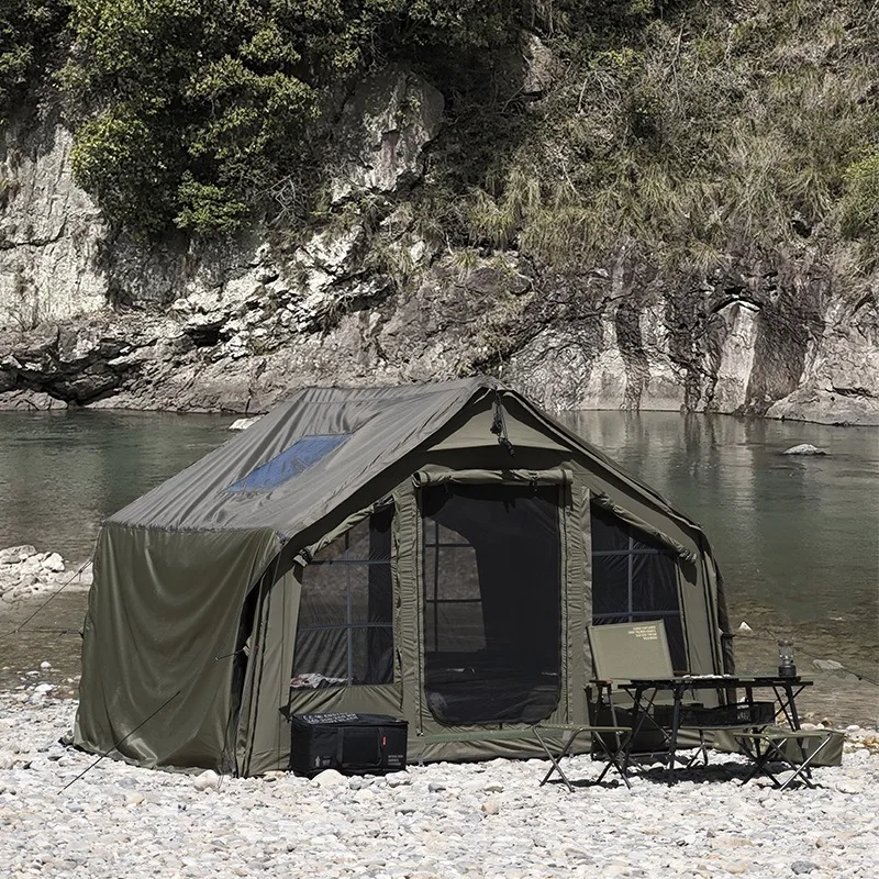 8 ㎡ Полностью автоматическая надувная палатка для кемпинга, защита от солнца, непромокаемая портативная вентиляция, яркая автоматическая палатка для кемпинга
8 ㎡ Полностью автоматическая надувная палатка для кемпинга, защита от солнца, непромокаемая портативная вентиляция, яркая автоматическая палатка для кемпинга