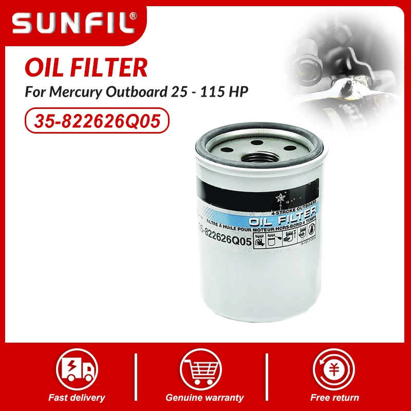 35-822626Q05 35-822626Q04 Масляный фильтр для подвесного двигателя Mercury 25–115 л.с.
35-822626Q05 35-822626Q04 Масляный фильтр для подвесного двигателя Mercury 25–115 л.с.