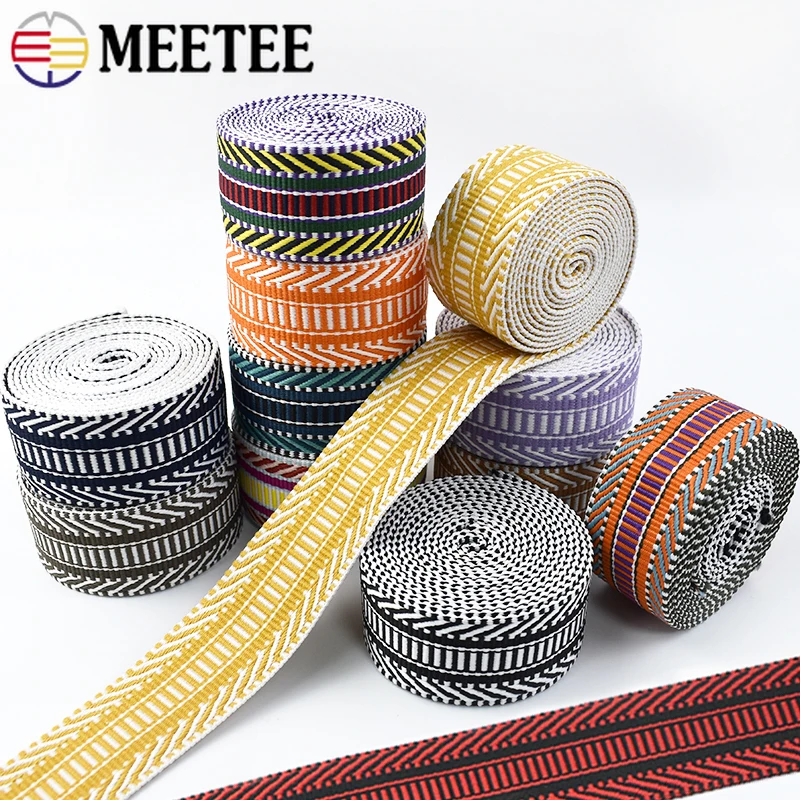 1-5Meters Meetee 38/50mm Jacquard Webbing Tape for Sewing Bag Strap Backpack Ribbon Clothing Decorative Band Bias Binding Crafts
1-5Meters Meetee 38/50mm Jacquard Webbing Tape for Sewing Bag Strap Backpack Ribbon Clothing Decorative Band Bias Binding Crafts