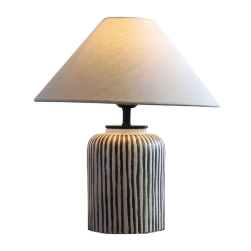 Wabi Sansan Handmade Ceramic Desk Lamp Japanese Style Simple Homestay Hotel Study Living Room Bedroom Bedside Lamp
Wabi Sansan Handmade Ceramic Desk Lamp Japanese Style Simple Homestay Hotel Study Living Room Bedroom Bedside Lamp