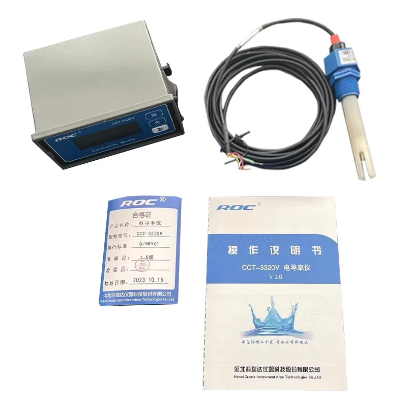 Conductivity Meter CCT-3320V resistivity with electrode probe (replace old CM230) 4040
Conductivity Meter CCT-3320V resistivity with electrode probe (replace old CM230) 4040