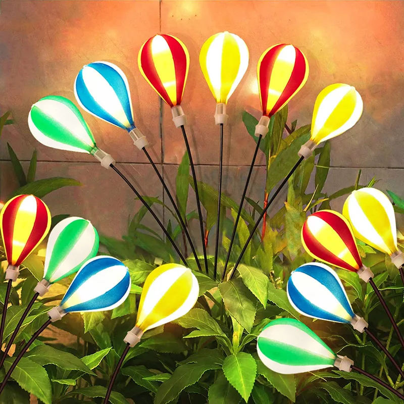 Solar Hot Air Balloon Swing Light IP65 Waterproof LED Firefly Ground Plug In Light Courtyard Garden Lamp Camping Lawn Lighting
Solar Hot Air Balloon Swing Light IP65 Waterproof LED Firefly Ground Plug In Light Courtyard Garden Lamp Camping Lawn Lighting