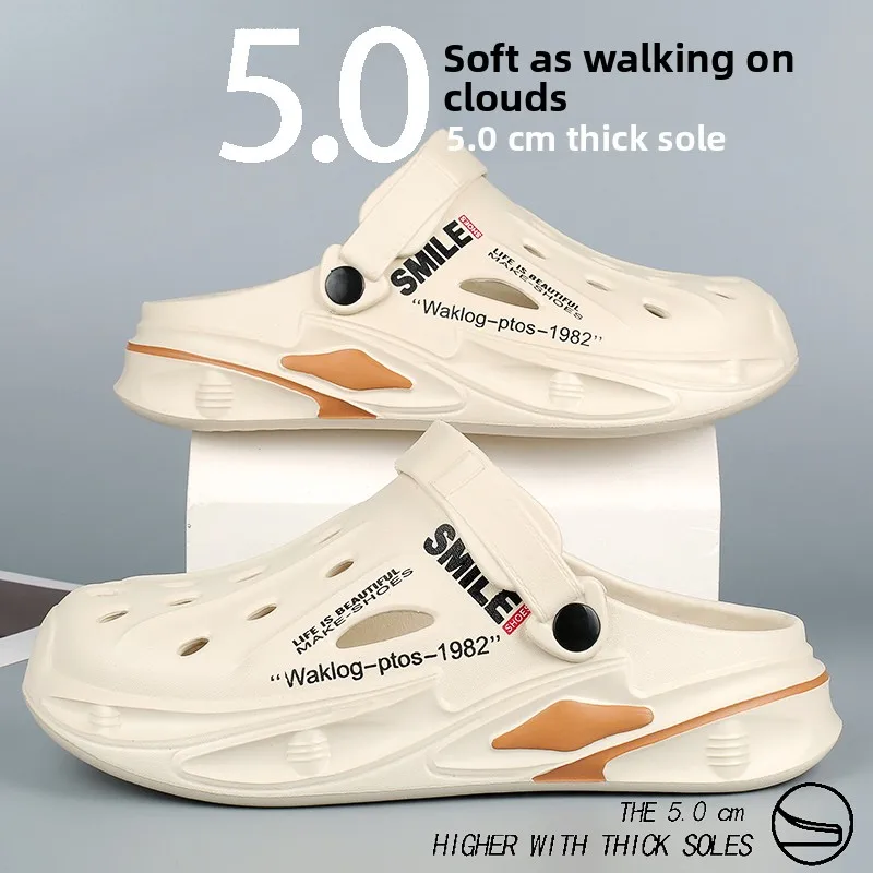 Men's Summer Outdoor Wear Hollow Anti-Slip Driving Sports Thick Bottom Beach Coconut Thong Slippers Breathable Casual Sandals
Men's Summer Outdoor Wear Hollow Anti-Slip Driving Sports Thick Bottom Beach Coconut Thong Slippers Breathable Casual Sandals