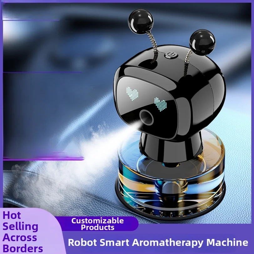 Cross-border Intelligent Car Fragrance Robot, Car Perfume Air Purifier And Humidifier, Automatic Car Fragrance Dispenser
Cross-border Intelligent Car Fragrance Robot, Car Perfume Air Purifier And Humidifier, Automatic Car Fragrance Dispenser