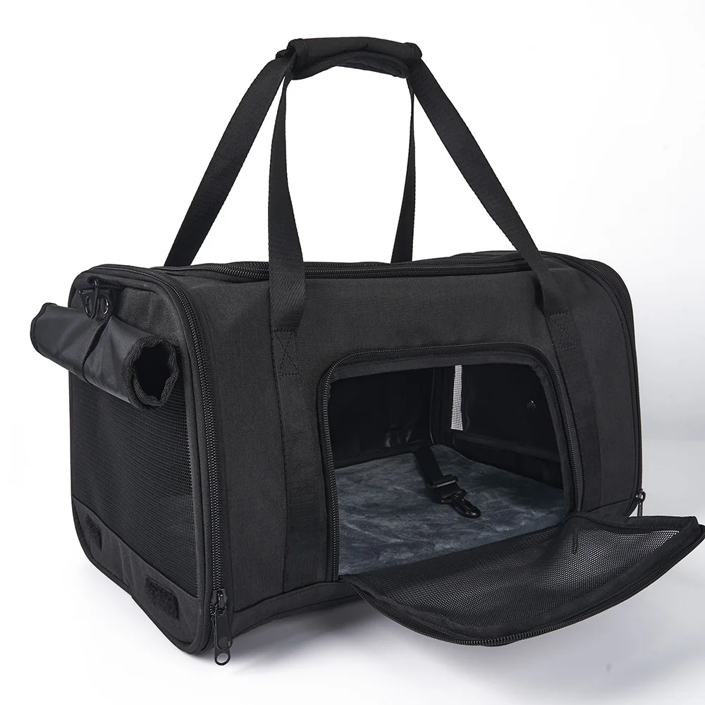 Extra Large Pet Carrier : Dog Bag for Travel Products Approved by Airline Luxury Pet Cat Carrier With Detachable Food Pocket
Extra Large Pet Carrier : Dog Bag for Travel Products Approved by Airline Luxury Pet Cat Carrier With Detachable Food Pocket