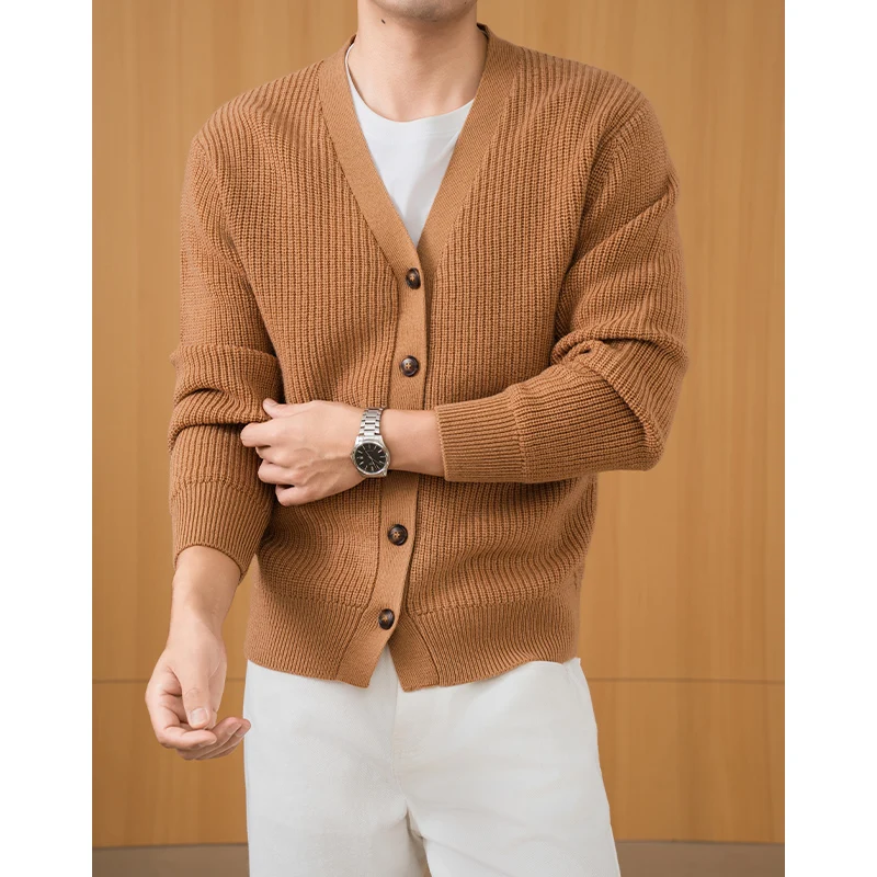 100% Wool Chunky Knit Cardigan, Oversized V-Neck Open Front, Anti-Pilling Relaxed Fit, Autumn Winter Casual Coat
100% Wool Chunky Knit Cardigan, Oversized V-Neck Open Front, Anti-Pilling Relaxed Fit, Autumn Winter Casual Coat