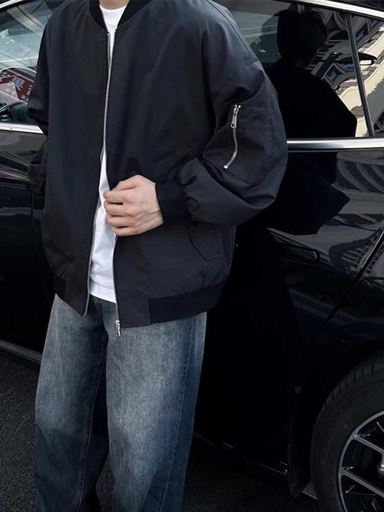 Мужская куртка Cleanfit Bla Workwear: Весенне-осенняя американская ретро-куртка-пилот, модный бренд Haome, бейсбольная куртка
Мужская куртка Cleanfit Bla Workwear: Весенне-осенняя американская ретро-куртка-пилот, модный бренд Haome, бейсбольная куртка