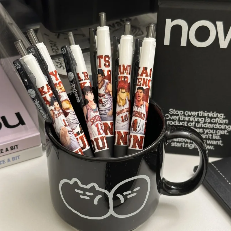 New Slam Dunk Animation Sakuragi Hanamichi Rukawa Kaede Press the pen Creative Quick Dance Students' Questions Neutral Pen Gift
New Slam Dunk Animation Sakuragi Hanamichi Rukawa Kaede Press the pen Creative Quick Dance Students' Questions Neutral Pen Gift