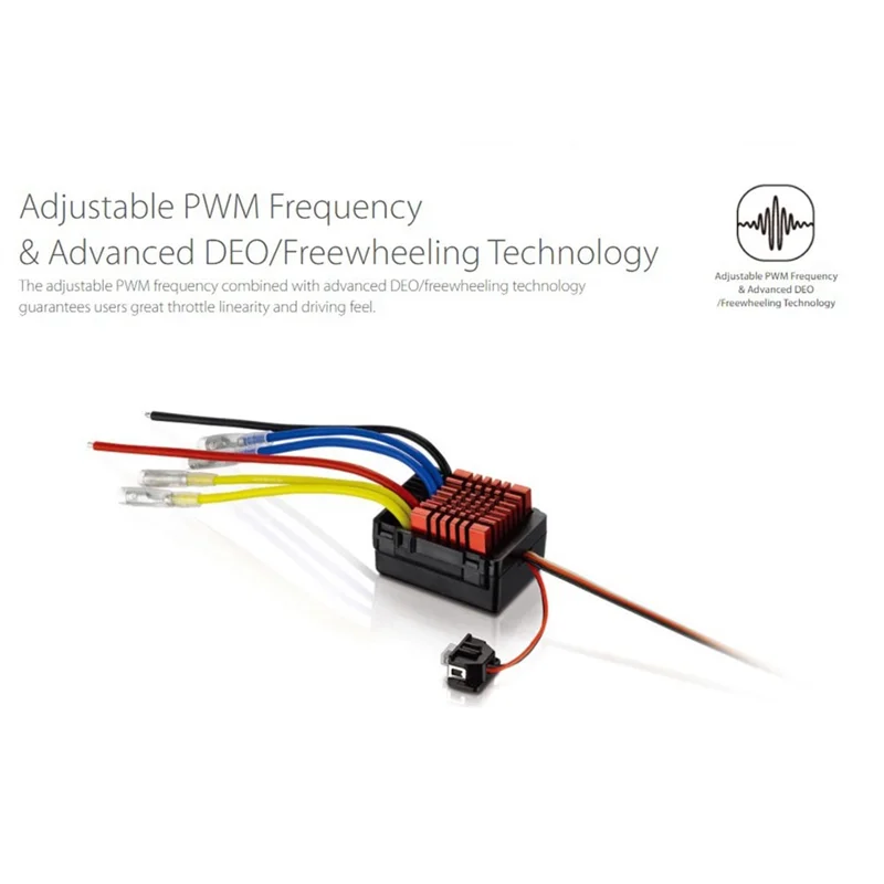 AT44-Waterproof ESC Speed Controller Dual Brushed 2-4S Lipo For 1/8 RC Car For Hobbywing Quicrun WP 880
AT44-Waterproof ESC Speed Controller Dual Brushed 2-4S Lipo For 1/8 RC Car For Hobbywing Quicrun WP 880