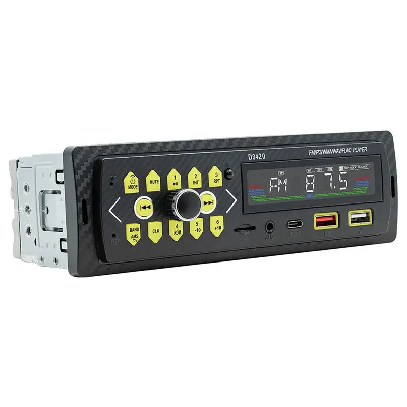 Автомобильный MP3-плеер с Bluetooth, функцией Hands-Free, USB, воспроизведением lossless-аудио, усилителем звука и радио
Автомобильный MP3-плеер с Bluetooth, функцией Hands-Free, USB, воспроизведением lossless-аудио, усилителем звука и радио