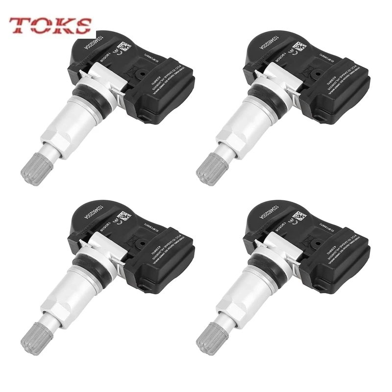4PCS 103460200A Car Tire Pressure Sensor Monitoring System TPMS For Tesla Model 3 S X 2015-2022 1034602-00-A 433Mhz
4PCS 103460200A Car Tire Pressure Sensor Monitoring System TPMS For Tesla Model 3 S X 2015-2022 1034602-00-A 433Mhz