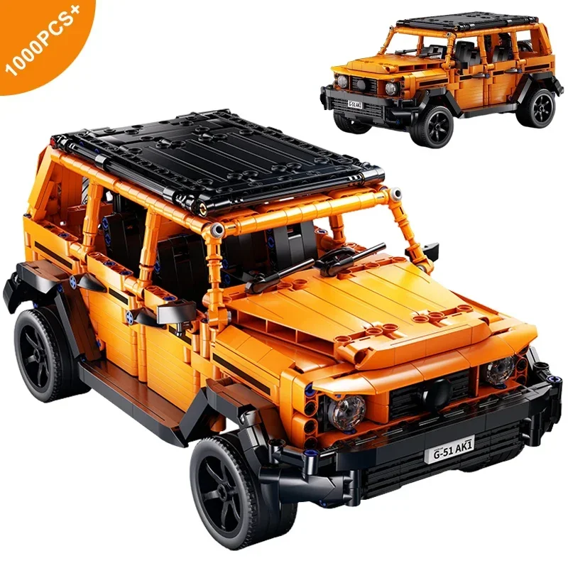 Super Car and G Class Off Road Vehicle Building Blocks MOC 1000pcs Technical Creative Desktop Collectible Gift for All
Super Car and G Class Off Road Vehicle Building Blocks MOC 1000pcs Technical Creative Desktop Collectible Gift for All