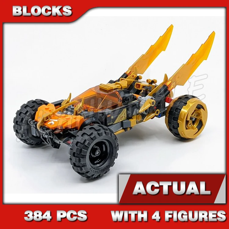 384pcs Shinobi Crystallized Cole's Dragon Cruiser Car Golden Dragon Vehicle 60014 Building Blocks Toys Compatible With Model 
384pcs Shinobi Crystallized Cole's Dragon Cruiser Car Golden Dragon Vehicle 60014 Building Blocks Toys Compatible With Model