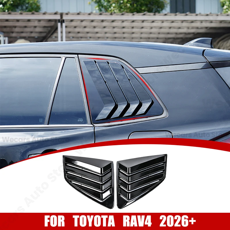 For Toyota NEW RAV4 XA60 2026+ Window Decoration Cover ABS Rear Louver Window Side Shutter Cover Trim Body Kits Car Accessories
For Toyota NEW RAV4 XA60 2026+ Window Decoration Cover ABS Rear Louver Window Side Shutter Cover Trim Body Kits Car Accessories