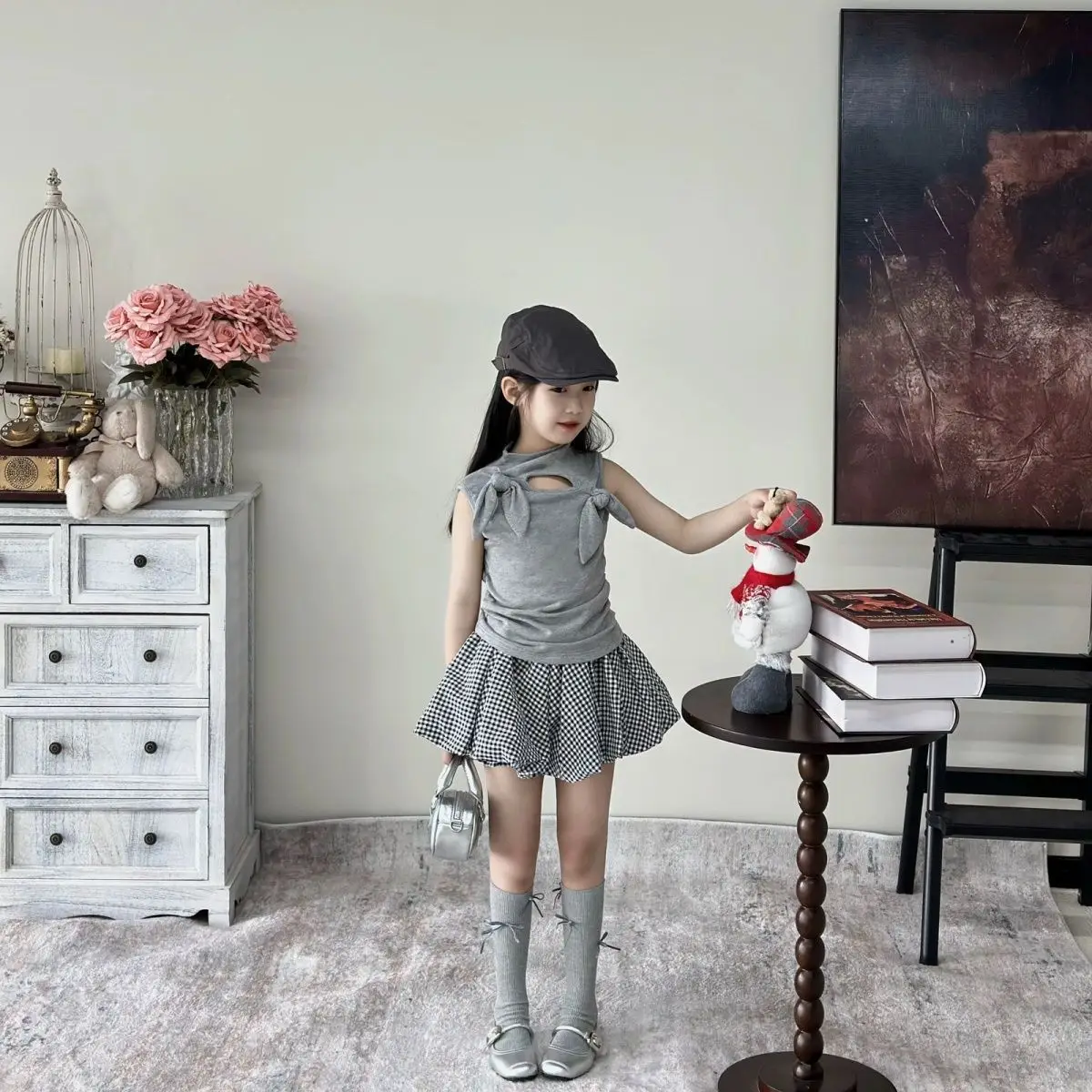Baby Girls' Summer Two Piece Set Butterfly Knot Fashion and Beautiful Kids Outwear Cool and Temperament Suit
Baby Girls' Summer Two Piece Set Butterfly Knot Fashion and Beautiful Kids Outwear Cool and Temperament Suit