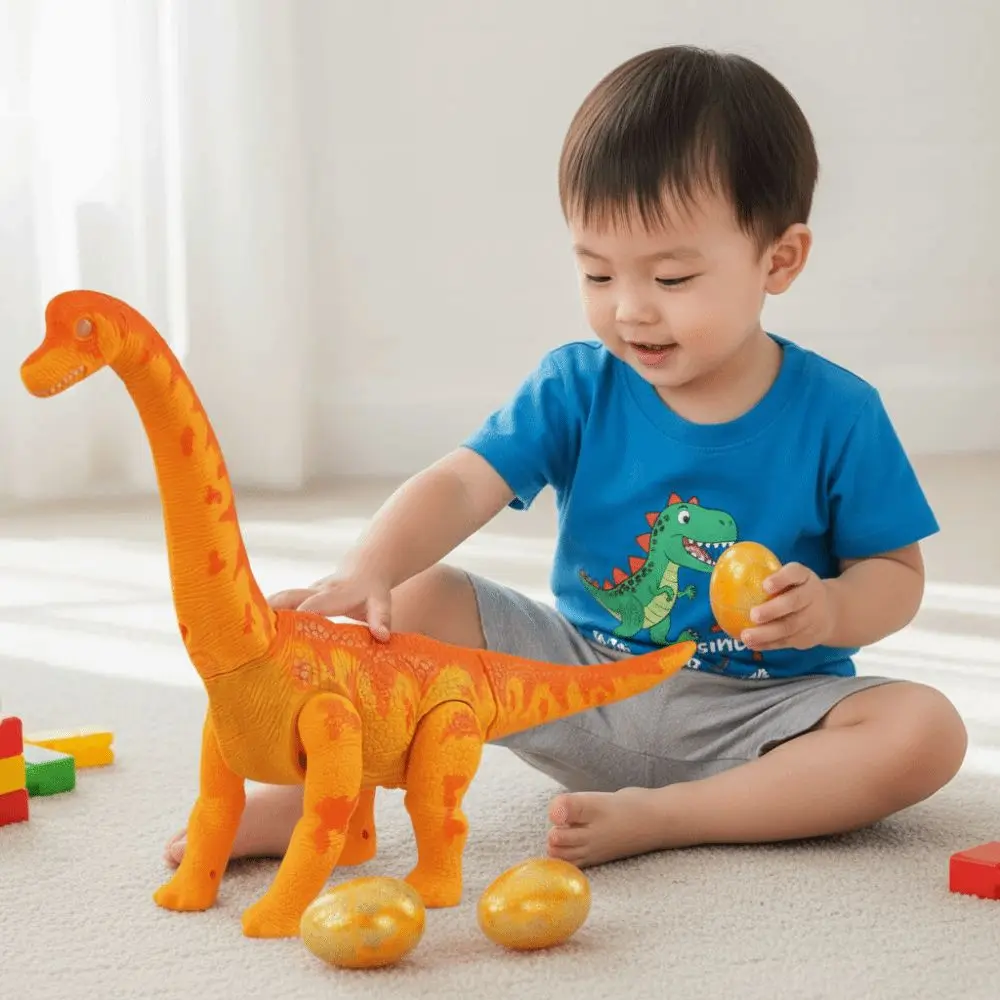 Plastic Will Lay Eggs Dinosaurs Toys Projection Swinging Electric Dinosaur Toys Craft Decor Simulation Crawling Long-necked Toys
Plastic Will Lay Eggs Dinosaurs Toys Projection Swinging Electric Dinosaur Toys Craft Decor Simulation Crawling Long-necked Toys