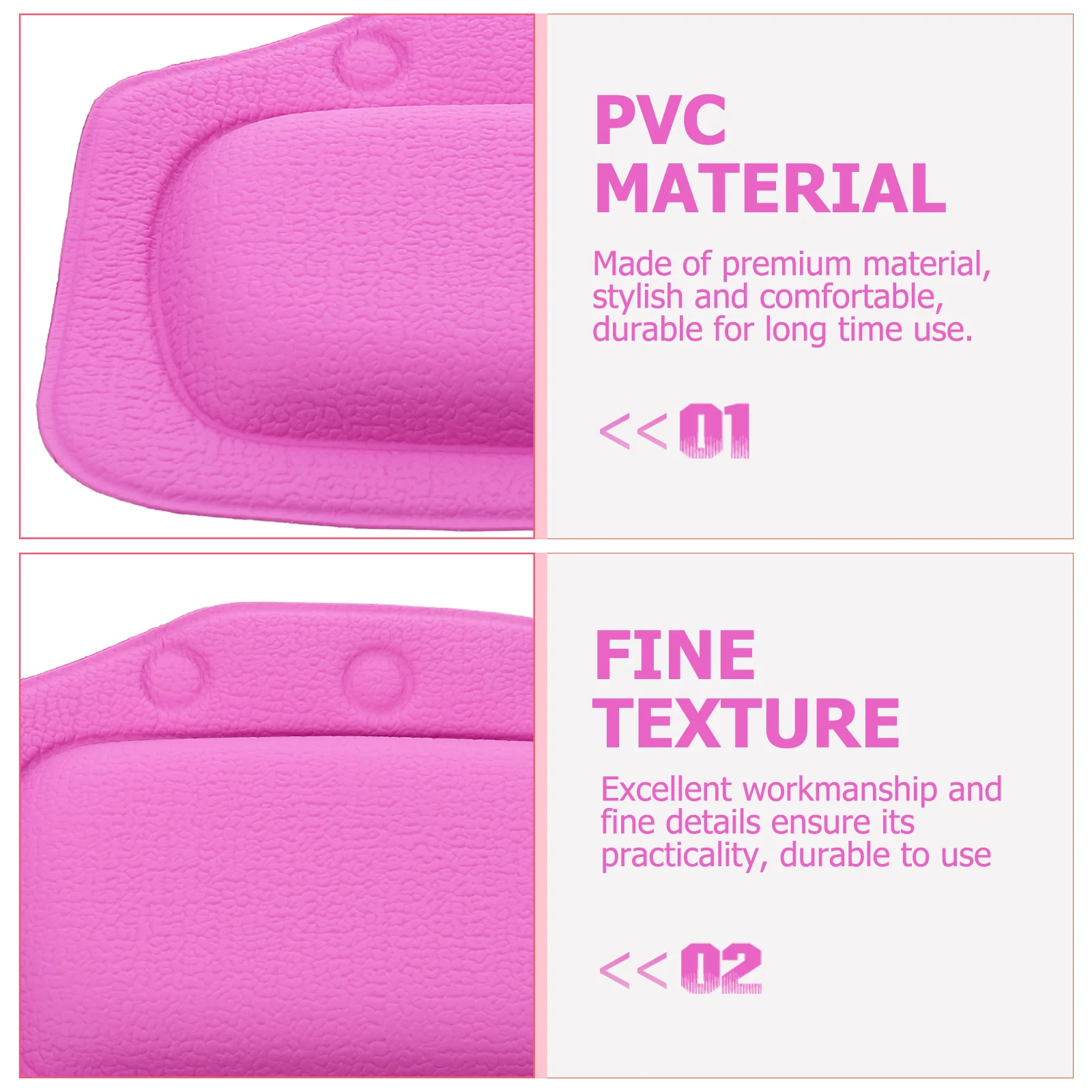 Inflatable Bathtub Pillow PVC Household Adults Suction Rest Bath Spa Comfort Relaxation Premium Material Durable Long 
Inflatable Bathtub Pillow PVC Household Adults Suction Rest Bath Spa Comfort Relaxation Premium Material Durable Long