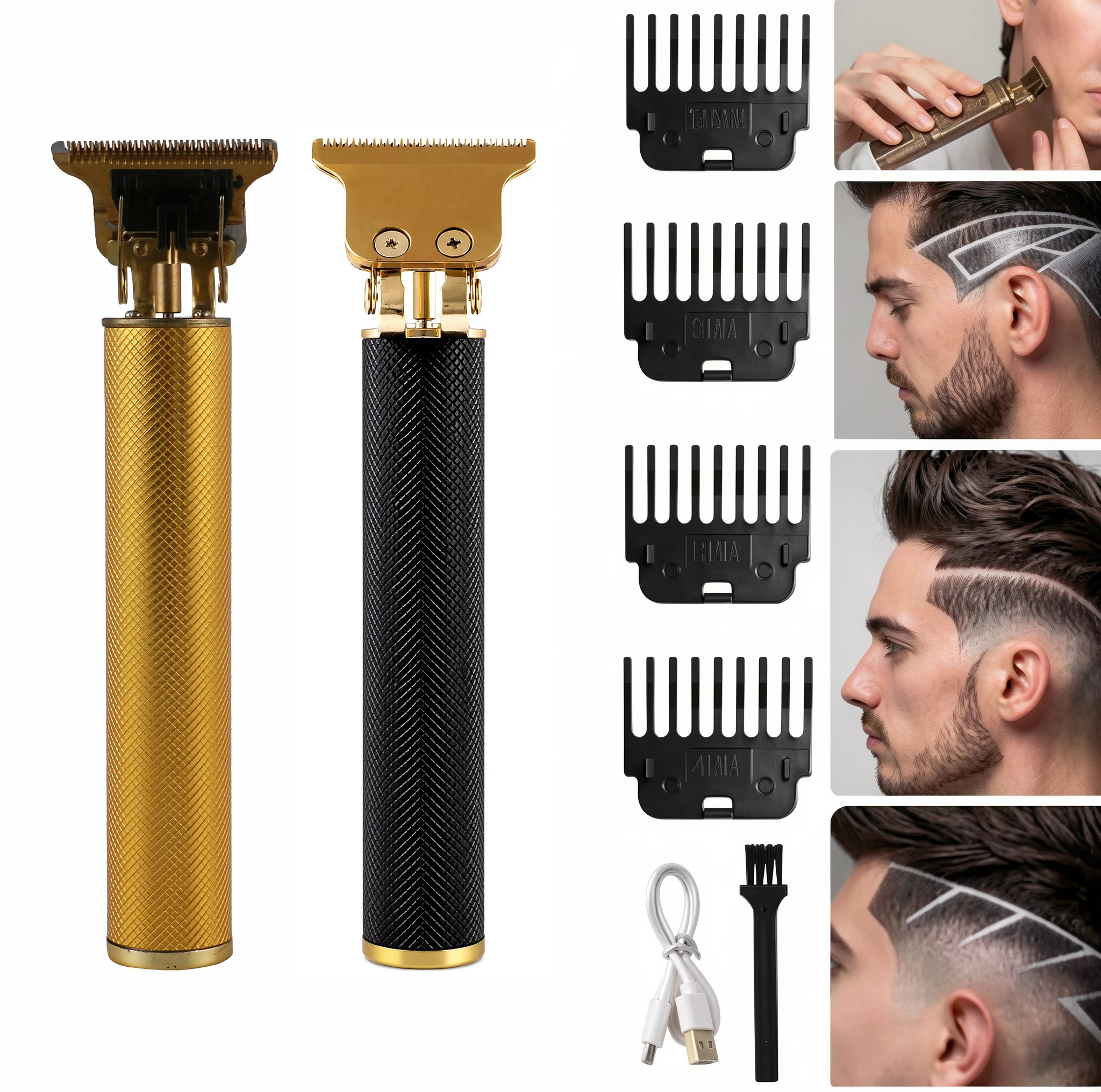 Carving Hair Clipper Professional Hair Cutting Machine Barber Rechargeable Hair Trimmer Metal Haircut Machine Clipper for Men
Carving Hair Clipper Professional Hair Cutting Machine Barber Rechargeable Hair Trimmer Metal Haircut Machine Clipper for Men