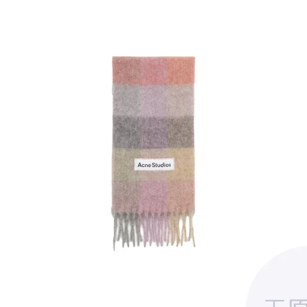Acne Studios Logo Patch Checked Scarf CA0084-BOB
Acne Studios Logo Patch Checked Scarf CA0084-BOB